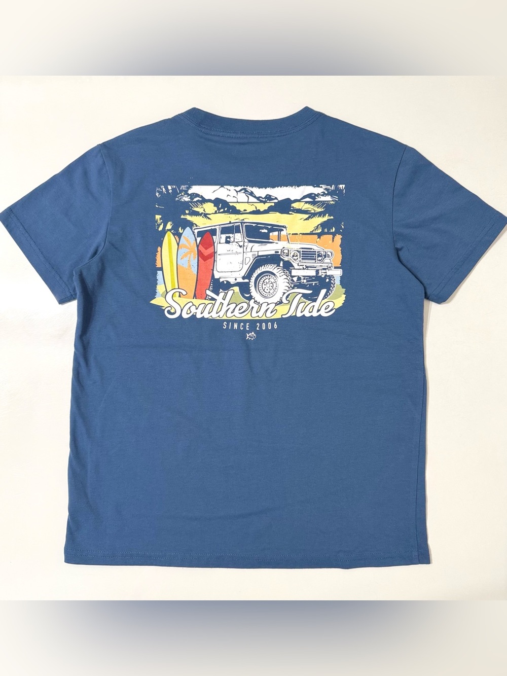 Southern Tide Boys Surf Excursion Short-Sleeve T-Shirt - Large (12-14)